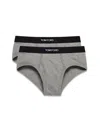 Tom Ford Confenzione Da Due Slip In Gray