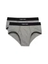 Tom Ford Two-pack Stretch-cotton And Modal-blend Briefs