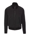 Tom Ford Contrast-color Paneled Jacket In Black