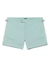 Tom Ford Contrast-trim Swim Shorts In Blue