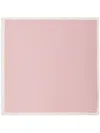Tom Ford Contrasting Border Scarf In Pink