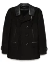 Tom Ford Cabanjacke Mit Kontrastkragen In Black