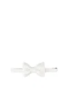 Tom Ford Papillon Annodato In Seta In White
