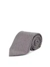 Tom Ford Silk Tie In Brown