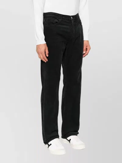 Tom Ford Corduroy Biker Jacket In Black