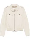 Tom Ford Corduroy Bomber Jacket In Neutrals