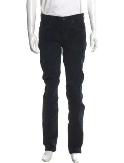 Pre-owned Tom Ford Corduroy Pants In Black