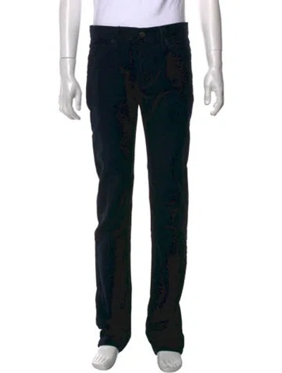 Pre-owned Tom Ford Corduroy Pants In Black