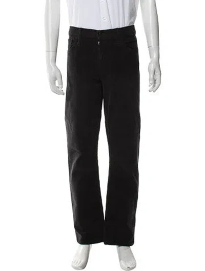 Pre-owned Tom Ford Corduroy Pants In Black
