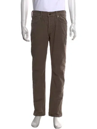Pre-owned Tom Ford Corduroy Pants In Brown