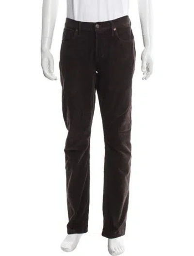 Pre-owned Tom Ford Corduroy Pants In Neutral