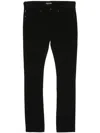 Tom Ford Corduroy Skinny Trousers In Black