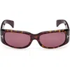 Tom Ford Corey 59mm Square Sunglasses In Brown