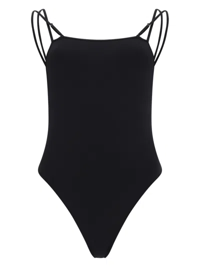 Tom Ford Costume Da Bagno Intero In Jersey In Black