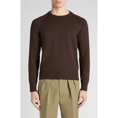 TOM FORD TOM FORD COTTON & CASHMERE CREWNECK SWEATER