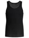 Tom Ford Cotton And Modal Tank Top T-shirts Black