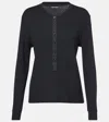 Tom Ford Top Aus Baumwolle Und Seide In Schwarz