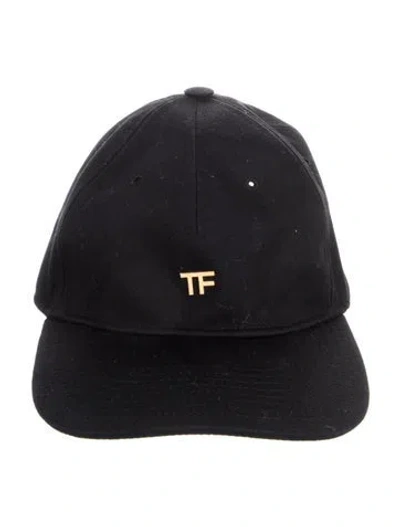 Pre-owned Tom Ford Cotton Baseball Cap In Black