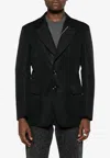 Tom Ford Cotton-blend Blazer In Black