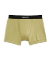 Tom Ford Cotton Blend Boxer Briefs In Light/past