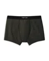 Tom Ford Cotton Blend Boxer Briefs In Gray