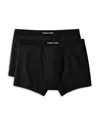Tom Ford Mens Black Logo-embroidered Cotton-blend Jersey Boxers In Black