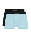 TOM FORD COTTON BLEND BOXER BRIEFS, SET OF 2