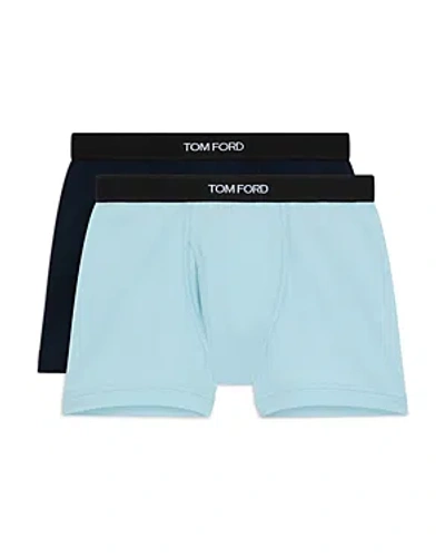 TOM FORD COTTON BLEND BOXER BRIEFS, SET OF 2