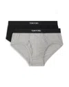 Tom Ford Cotton Blend Briefs, Set Of 2 In Multi