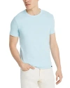 Tom Ford Cotton Jersey Crewneck T-shirt In Artic Blue
