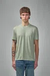 Tom Ford Cotton Blend Melange Crew Neck In Green
