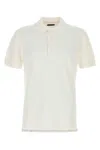 Tom Ford White Solid Shirt Collar Polo In White