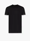 Tom Ford Round Collar Logo T-shirt