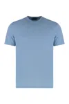 Tom Ford Cotton Blend T-shirt In Blue