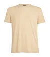 Tom Ford Crew Neck Plain Pattern Short Sleeves T-shirt In White