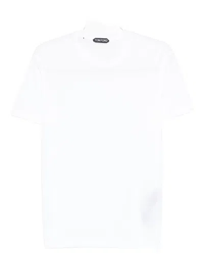 Tom Ford Cotton Blend T-shirt In White