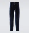 Tom Ford Cotton-blend Velour Track Pants