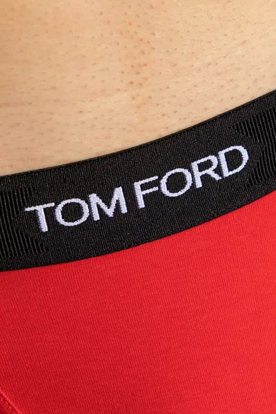Tom Ford Cotton Boxers - Red