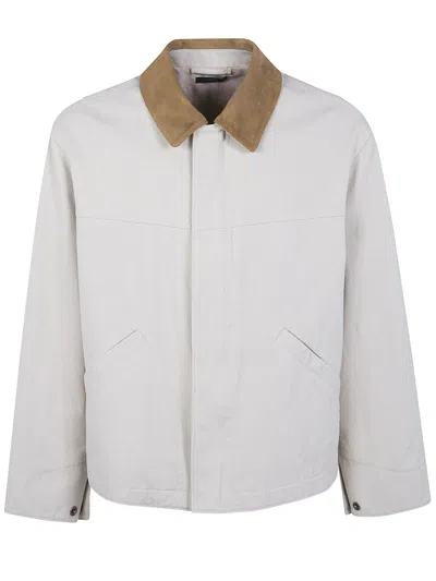Tom Ford Cotton Canvas Wr Workwear Jacket Clothing In White