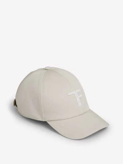 Tom Ford Cotton Cap In Neutral
