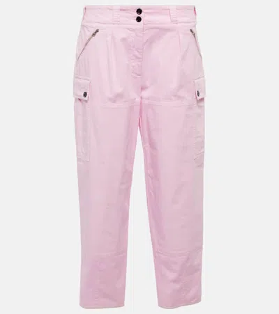 Tom Ford Tapered Cargo Trousers In Pink