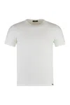 Tom Ford Round-neck Short-sleeve T-shirt In White