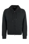 TOM FORD TOM FORD COTTON FULL ZIP HOODIE