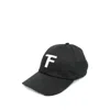Tom Ford Black Baseball Cap With Logo Embroidery On The Front And Logo Lettering On The Rear In Cotton Man