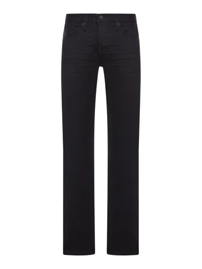 Tom Ford Cotton Jeans In Black