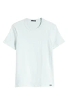 Tom Ford Cotton Jersey Crewneck T-shirt In Pale Mint
