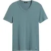 Tom Ford Cotton Jersey V-neck T-shirt In Multi