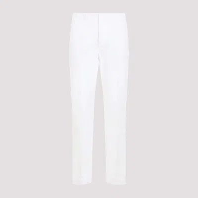 Tom Ford Cotton Pants In Ivory