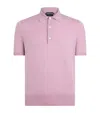 Tom Ford Cotton Polo Shirt In Pink