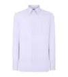 Tom Ford Cotton Poplin Slim-fit Shirt In Blue